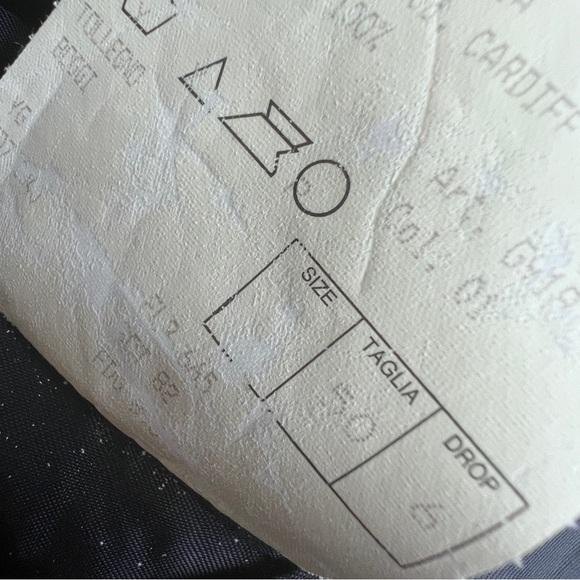 Boggi Navy Wool Blazer/Jacket SZ 50IT/40US Classic Chic Old Money Preppy Grandpa - Picture 16 of 16